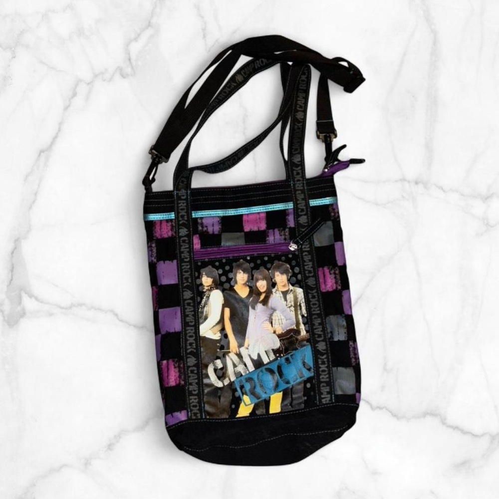 🎸 2008 Disney- Camp Rock- Crossbody Bag w/Removable Strap 🎸